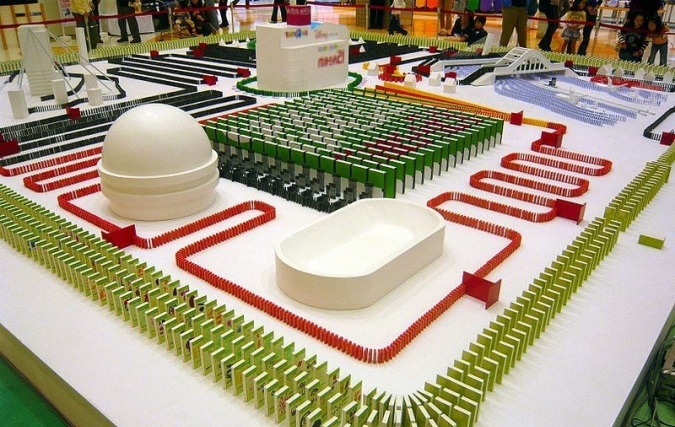 Throwback: Domino D-Day 1998 in Leeuwarden.